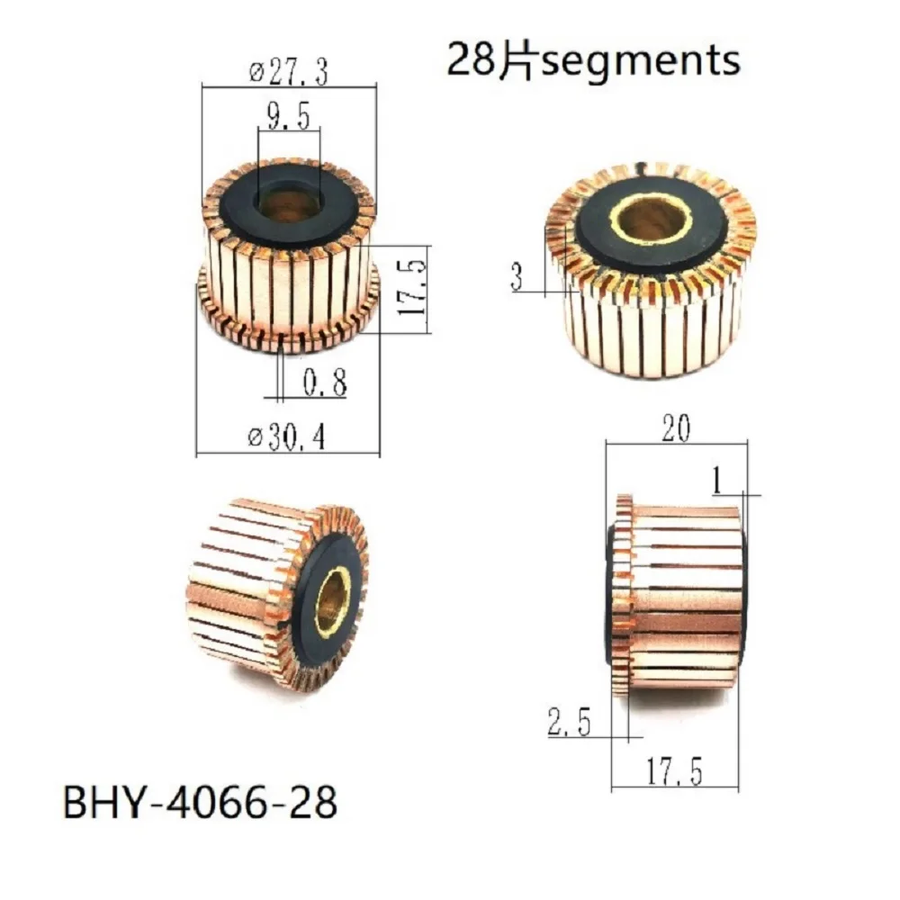 27.5*9.5*17.5*28p Rectifier Reverser Copper Head Bhy-4066-28