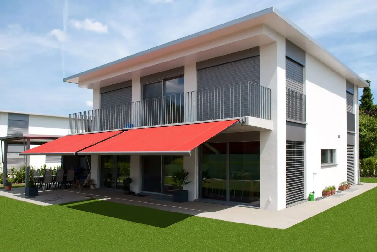 

Wholesale Customized Size Aluminum Full Cassette Awnings Electric Roll Up Commercial Outdoor Sunshade Aluminum Alloy Awning