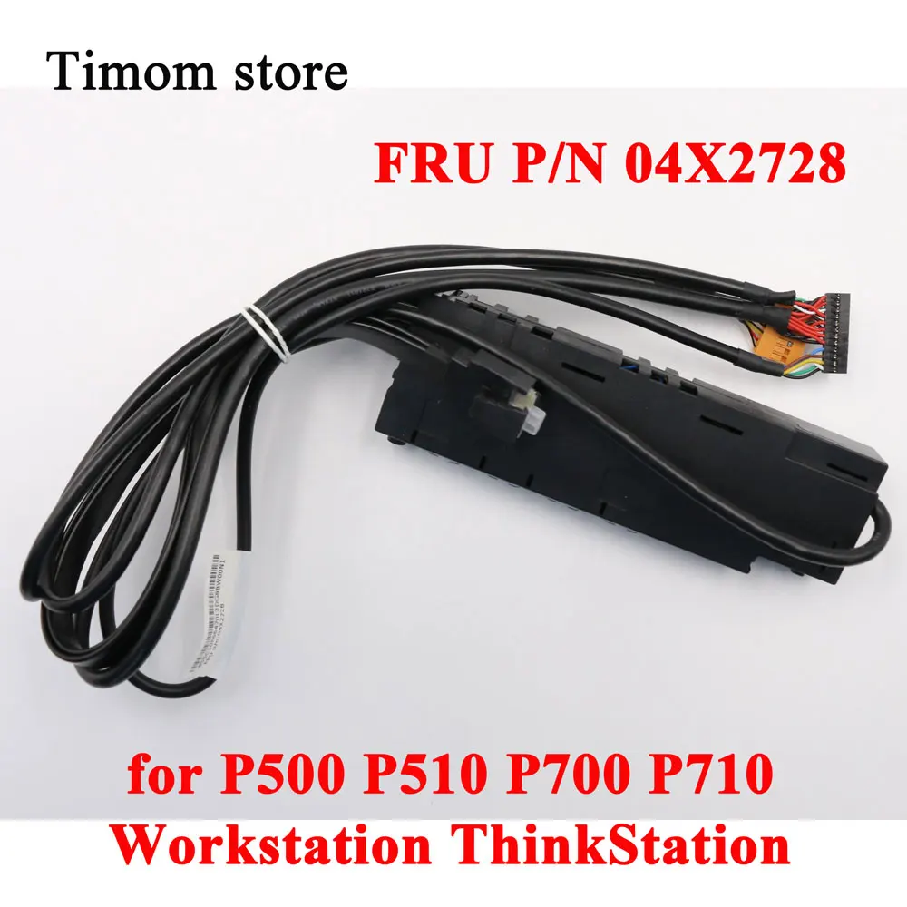 04X2728 for P500 30A6 30A7 P510 30B4 30B5 Workstation ThinkStation P700 30A8 30A9 P710 30B6 30B7 Front Panel I/O Cable FW