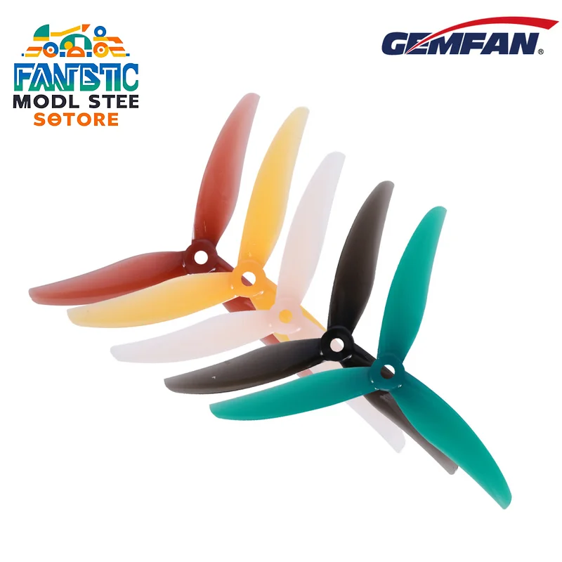 2 Pairs Of Gamfan Qianfeng Freestyle 4 Flower Flying Hanging Dog 5-Inch Crossover Machine Propellers Are Efficient And Smooth