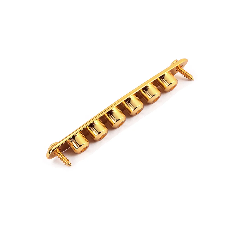 

Electroplated Metal Guitar String Ferrules Large Bass Replacement Parts for Thick Strings Guitar Accessories DIY