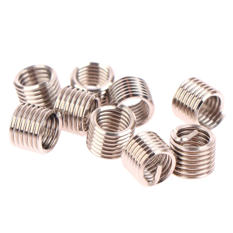 1.5D Thread Repair Inserts, M6 X 1.0 Stainless Steel Helicoil Insert