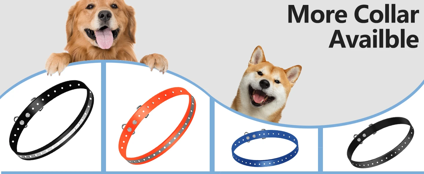 Stoßdämpfer-Empfänger-verstellbarer, langlebiger, wasserdichter, geruchloser 3/4 Zoll, Hunde halsband für die meisten elektronischen Trainings – Detail 3