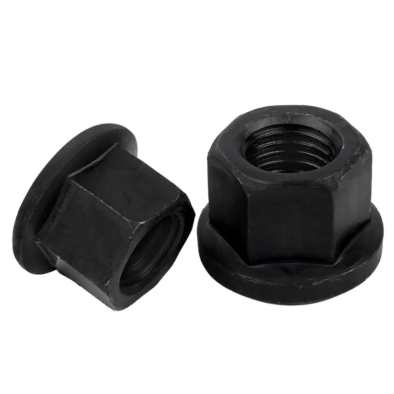 M8 M10 M12 M14 M16 M18~M30 Grade 8.8/Grade 10.9 Flange Face Gasket Nut Hexagon Enlarged High Pressure Plate Nut Thickened Nut
