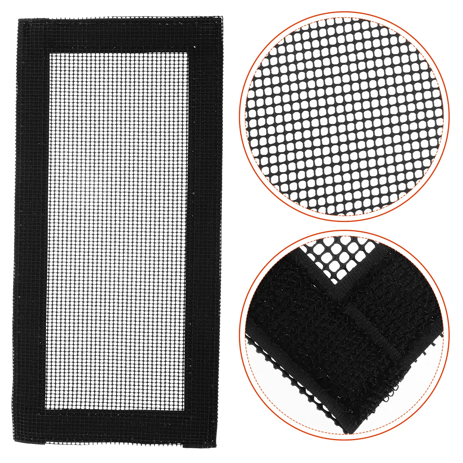 

2 шт. Защитные сетки для задних воздуховодов кондиционера из полиэстера, пылезащитные, для салона автомобиля