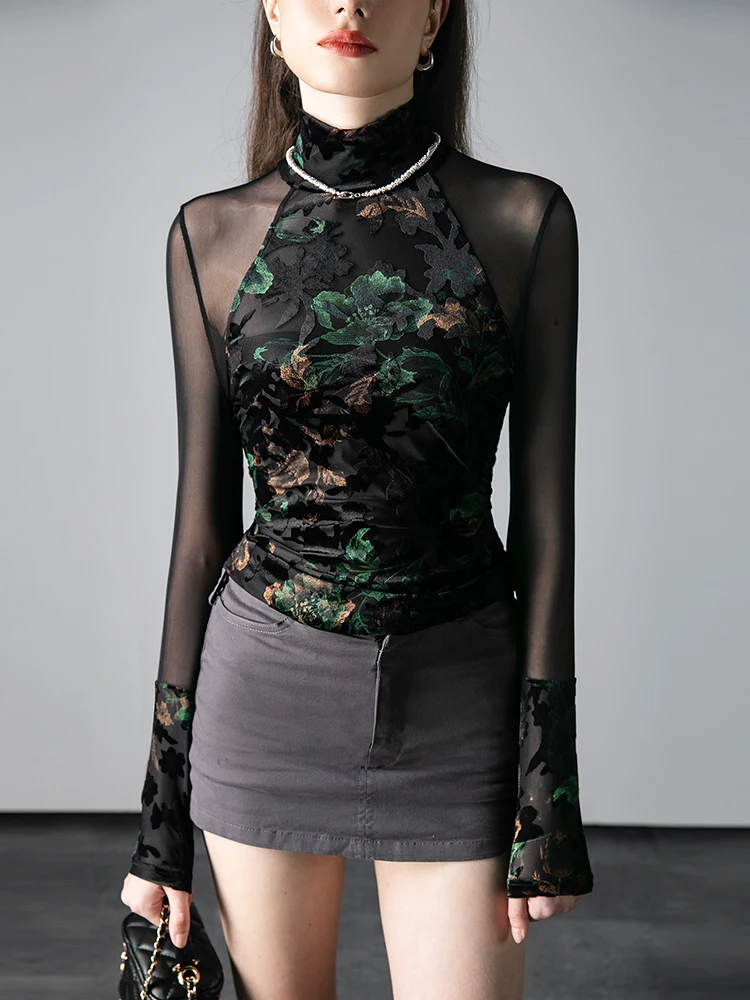 

Свитера Джемперы Пуловеры Женские с длинным рукавом Женские вязаные с высоким воротом Femme Йога Пилатес Готический класс Упражнения Фитнес Fit