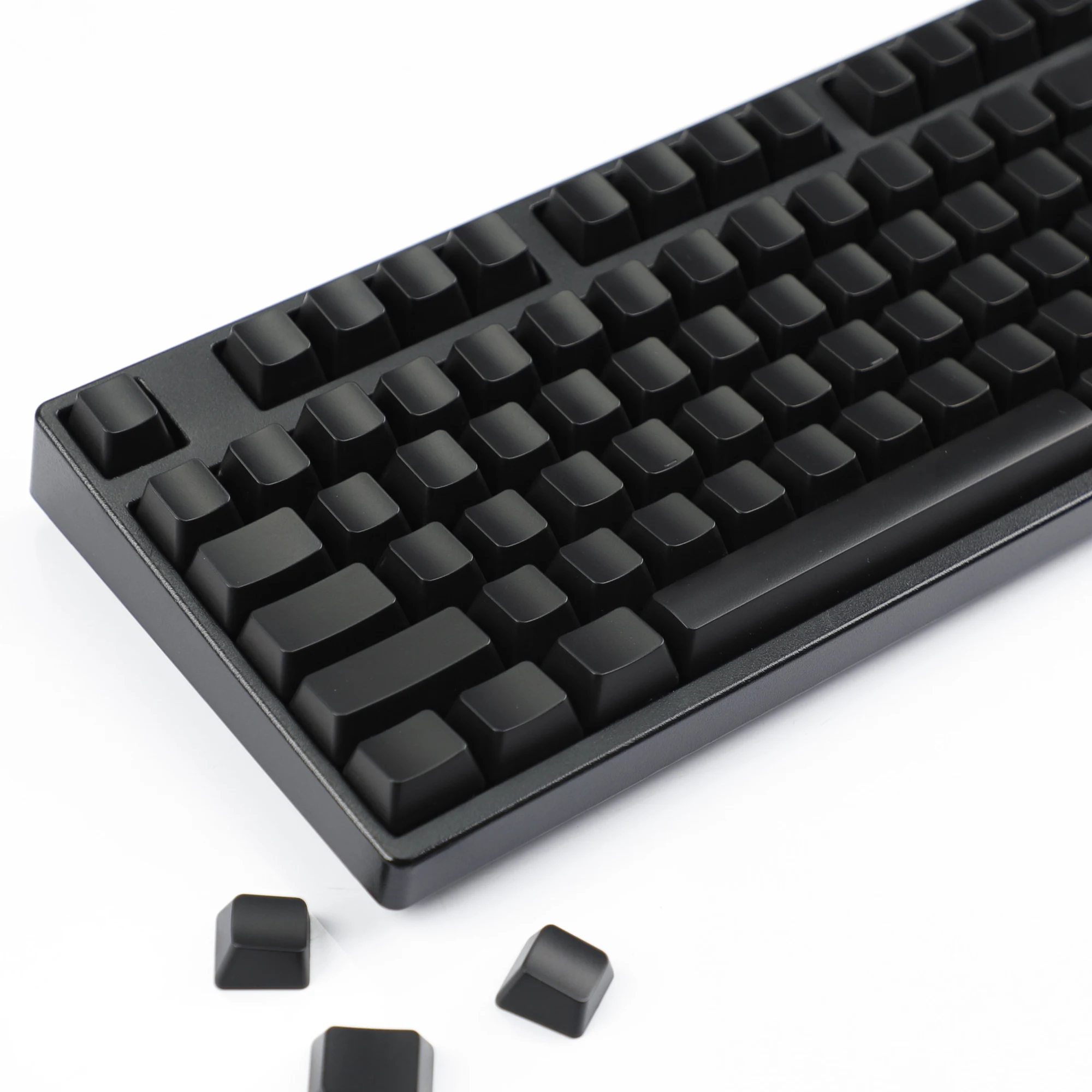 YMDK 109 Klawiszy ABS Profil OEM Czarne Białe Puste Klawisze do Samodzielnego Malowania Laserowego Grawerowania do Klawiatur Mechanicznych MX — zdjęcie produktu 5