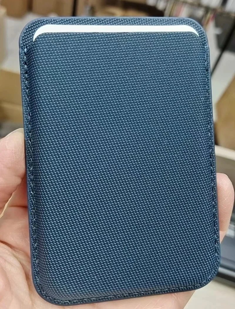 Für iPhone 17 16 Pro Max Samsung S26 S25 Ultra Magsafe Kartenhalter Brieftasche Leder Techwoven Magnetische Kartenfächer Hülle Zubehör