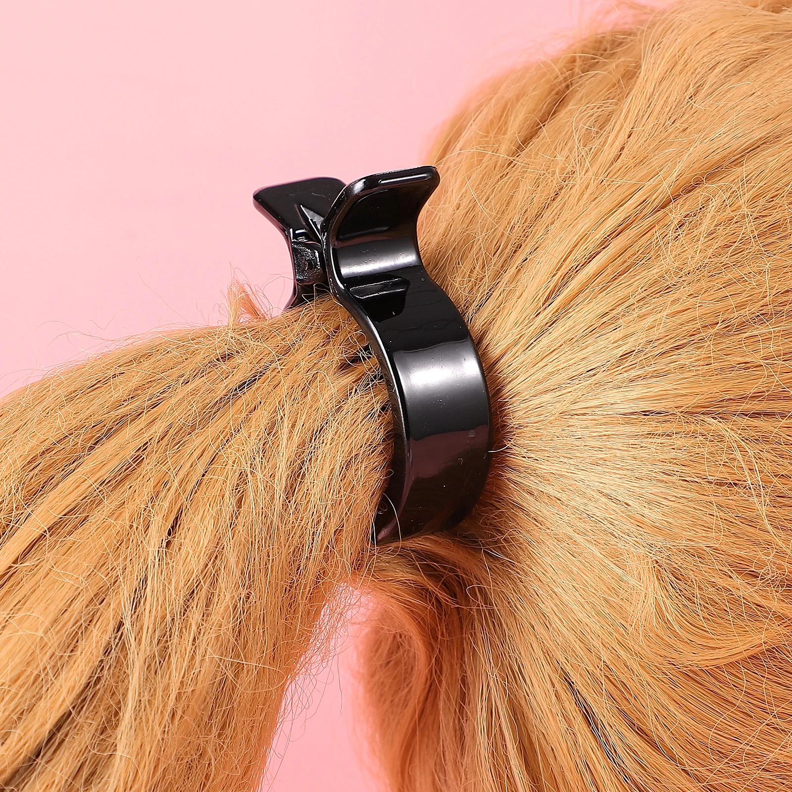 

2pcs Ponytail Clips Holder Cuffs for Ponytails Women Accessories Giant Fish Twisting Claws Hair Claw Bands Stylish Long Lasting
