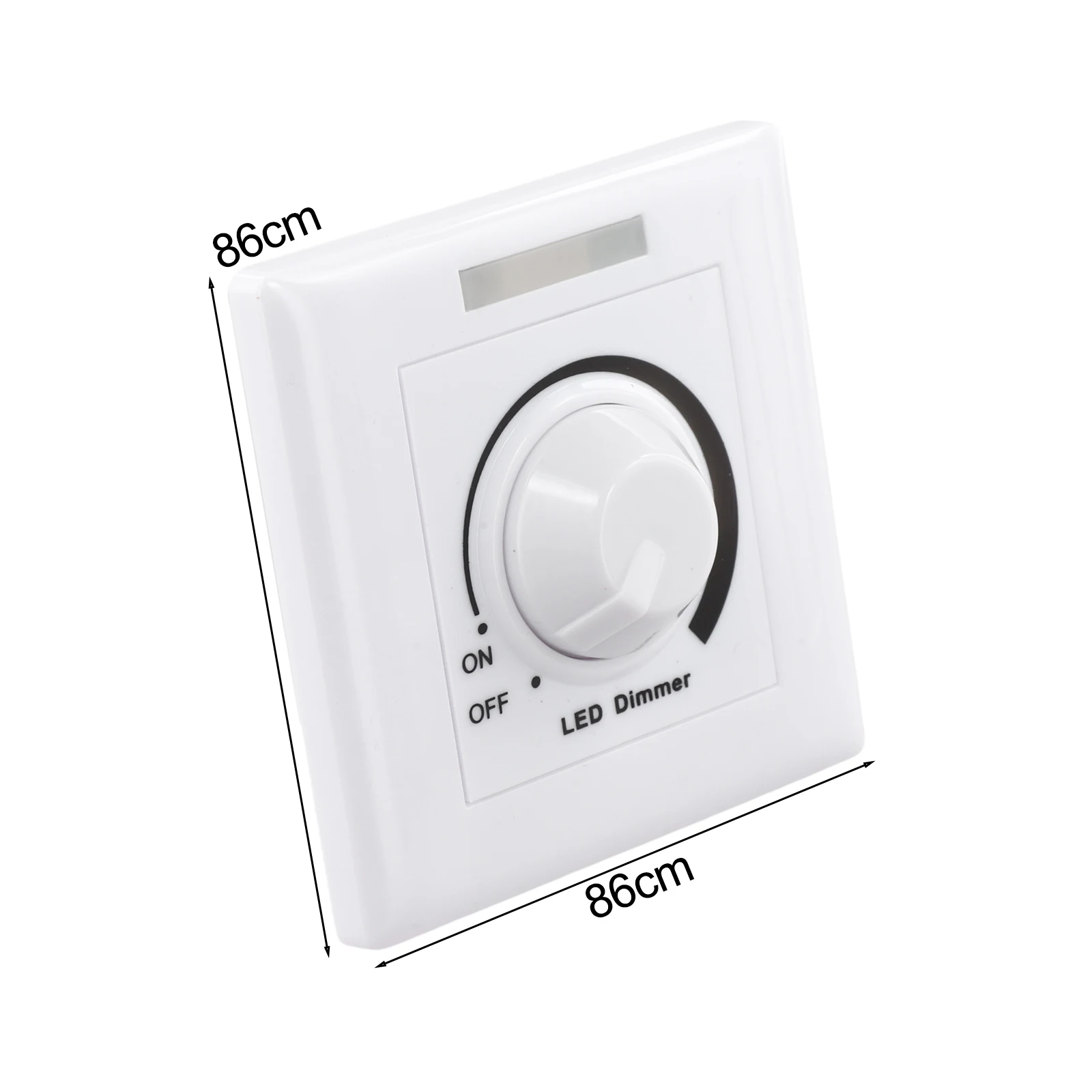 Single Color LED Dimmer Controller for 12V24V Strips Advanced Dimming Technology for Enhanced Lighting Control