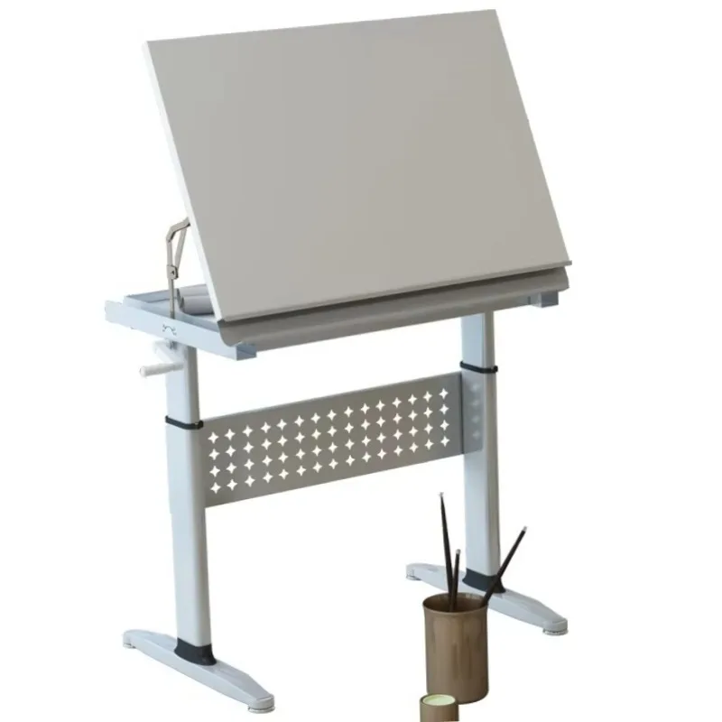 

Teaching Furniture Adjustable Table Engineering Design Table Drafting Table School Student Study Suitable for Work and Study