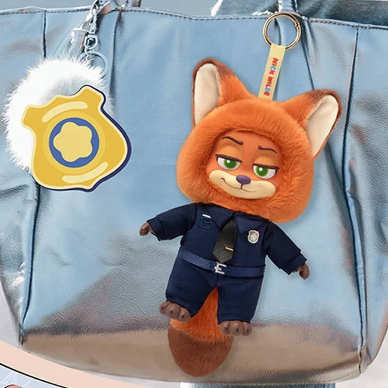 Zootopia Growth Journey Series caja ciega Kawaii Nick Judy vinilo muñeco de peluche figura de acción Anime Ctue colgante colección modelo de juguete