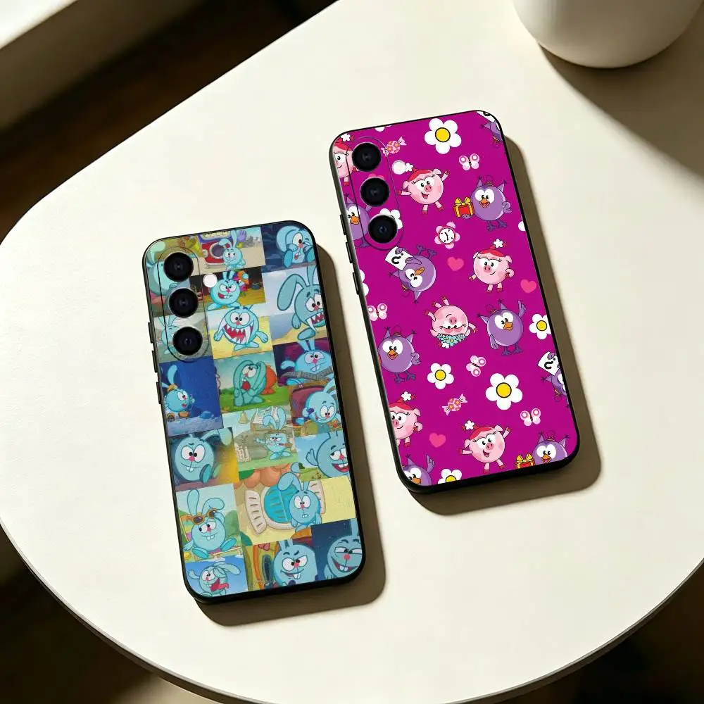 R-Russian A-Animation K-Kikoriki Phone Case For Samsung Galaxy A73,A72,A71,A70,A53,A52,A51,Others Soft Black Cover
