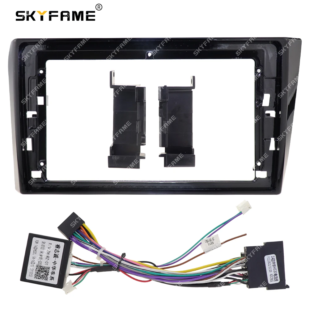 

SKYFAME Car Frame Fascia Adapter Canbus Box Decoder Android Radio Audio Dash Fitting Panel Kit For Zhonghua H530 Brilliance V5