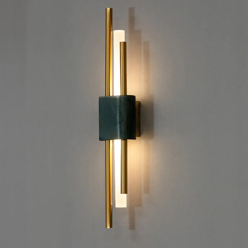 

Настенный светильник, прикроватный светодиодный светильник для спальни, современный минималистичный креативный европейско-американский светильник для гостиной, лестницы, прохода