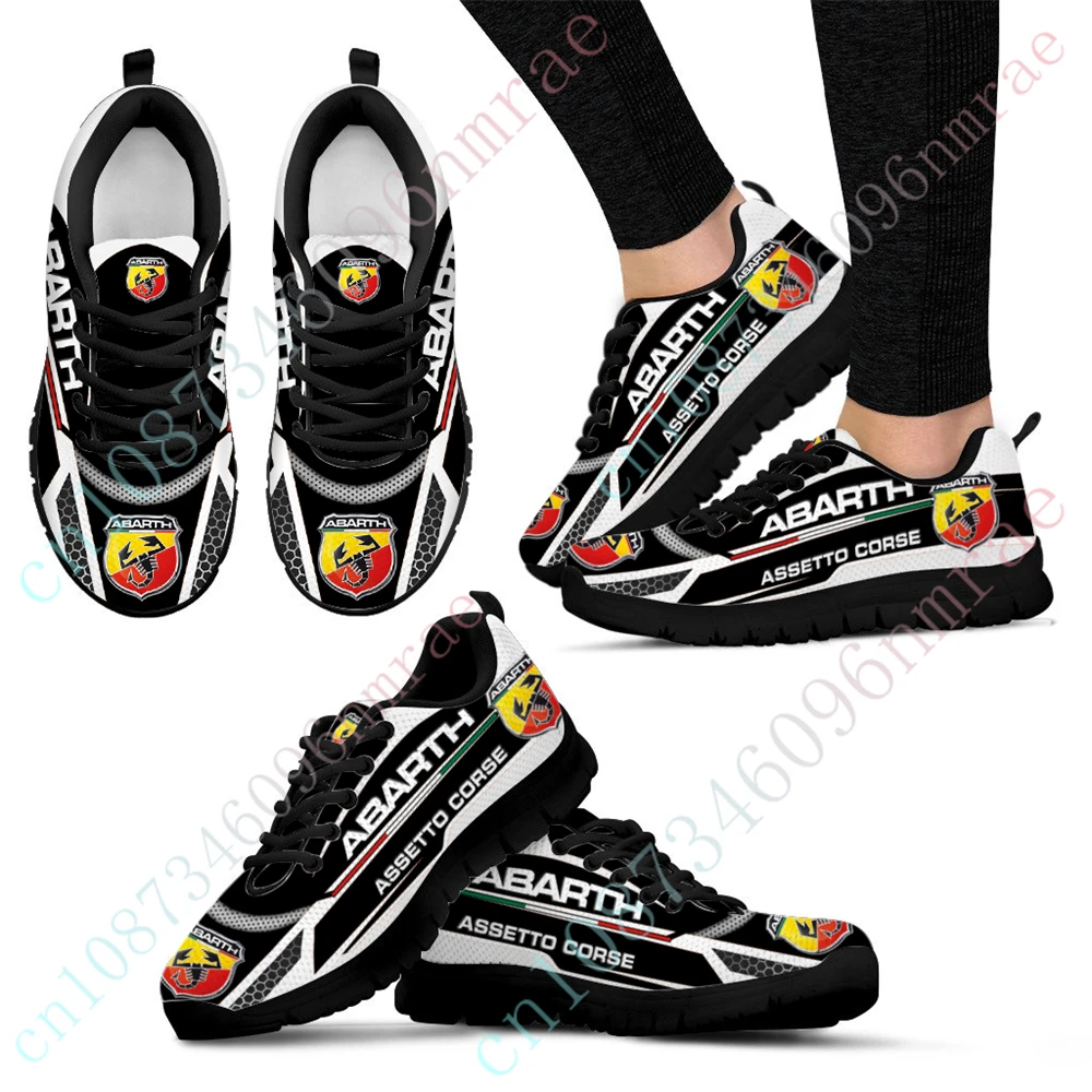 Abarth Men's Sneakers Casual Running Shoes Big Size Male Sneakers Lightweight Unisex Tennis Sports Shoes For Men Custom Logo