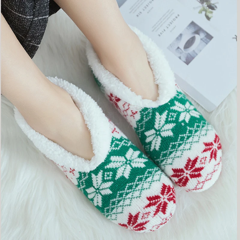 

2 Pairs/Lot Fall And Winter Floor Socks Warm Women Snow Socks Sleep Socks Carpet Socks Slippers Socks Non-slip Socks New