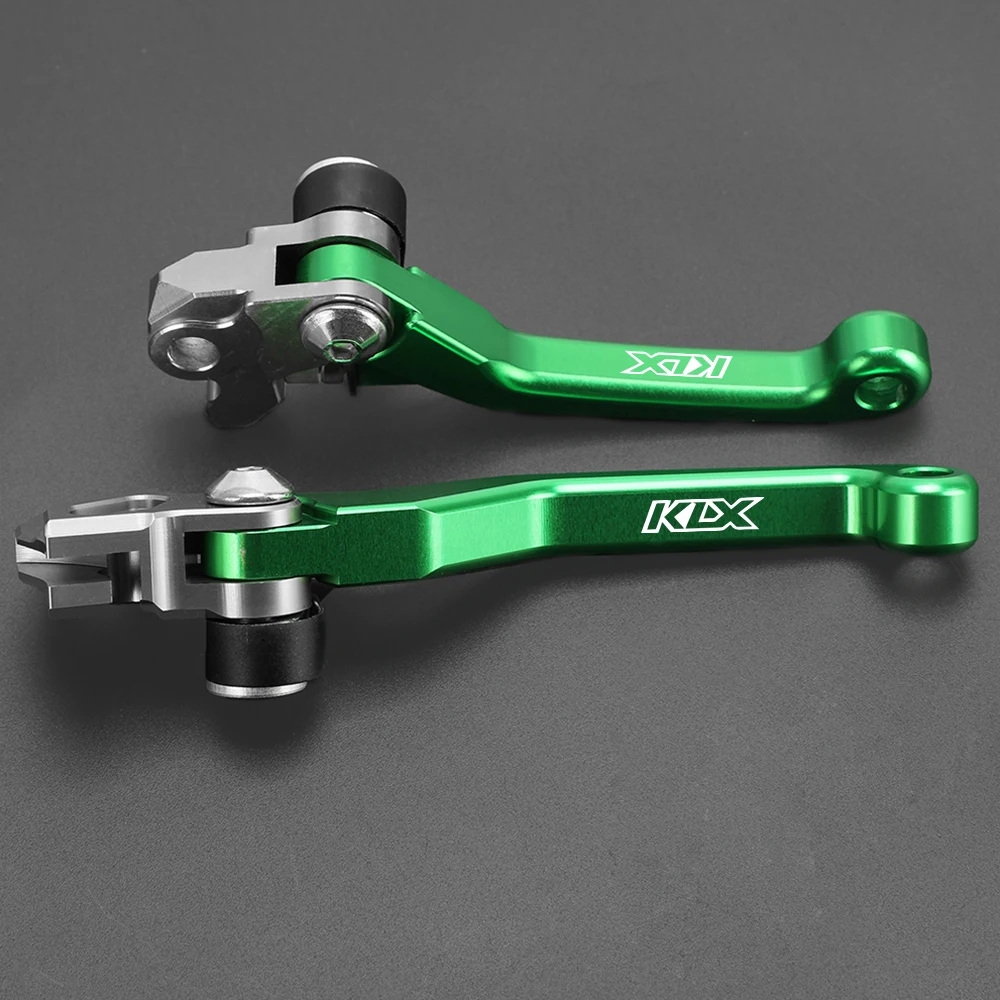 For KAWASAKI KLX250 D-TRACKER KLX 250 1993 - 1997 1996 1995 1994 Dirt Bike Foldable Pivot Clutch Brake Lever Handle Hand Grip