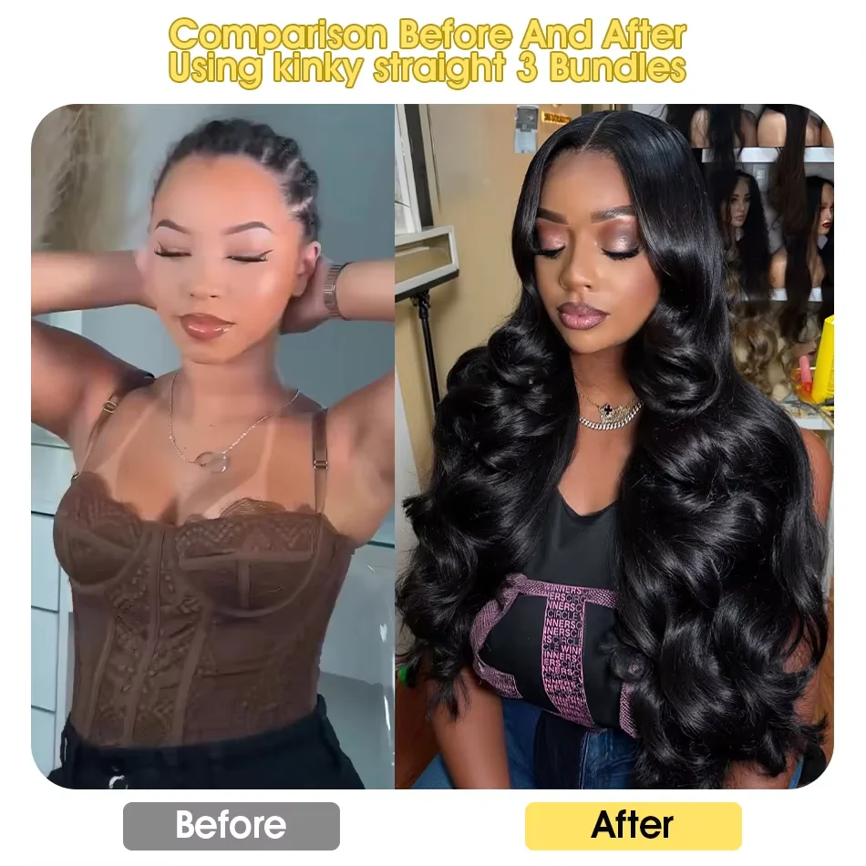 34 Inch Body Wave Human Hair Weave Bundles 16A Brazilian Natural Color 100% Raw Water Wave Human Hair Extension 3 4 Bundles Weft