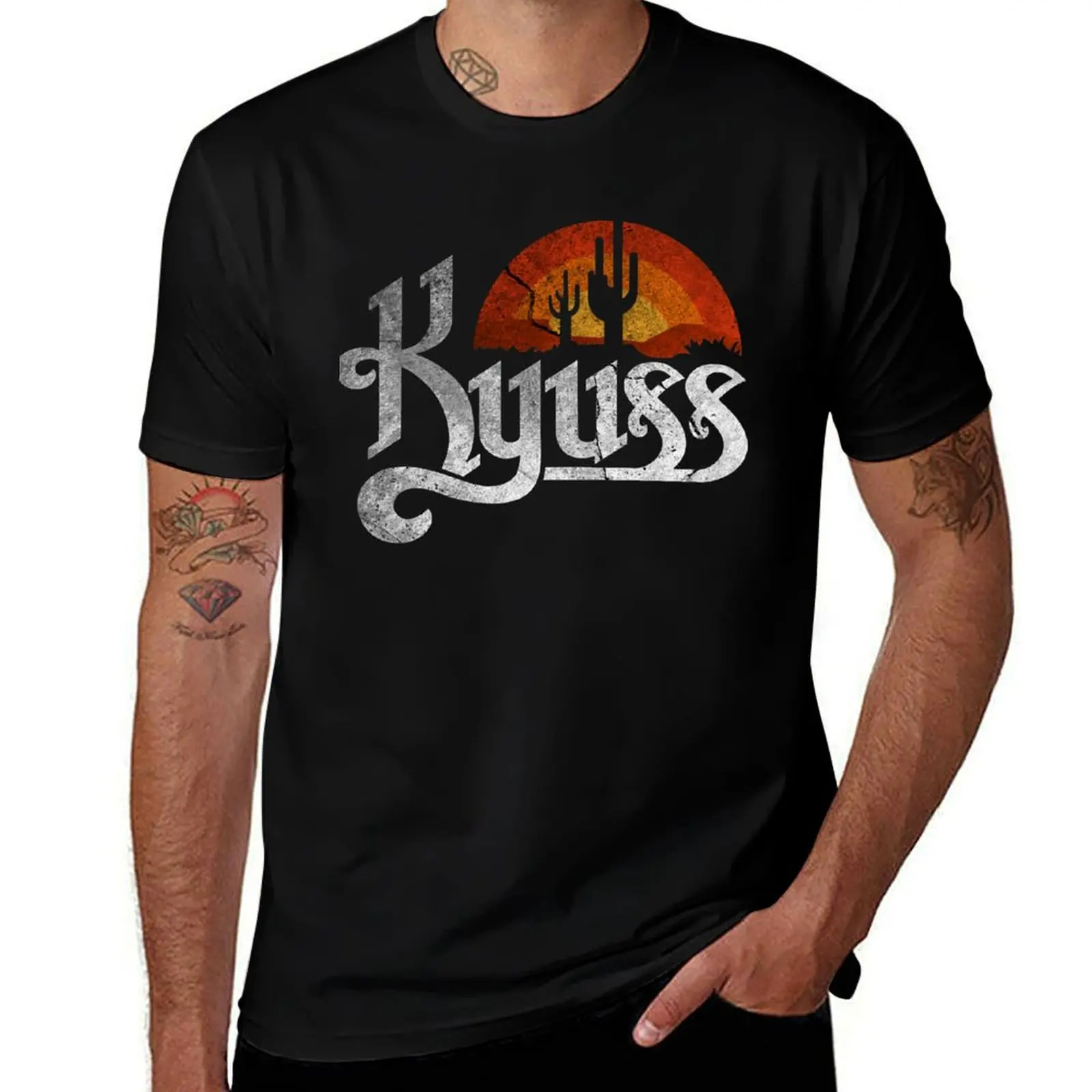 Kyuss T-Shirt cheap stuff sublime animal prinfor boys mens t shirts pack