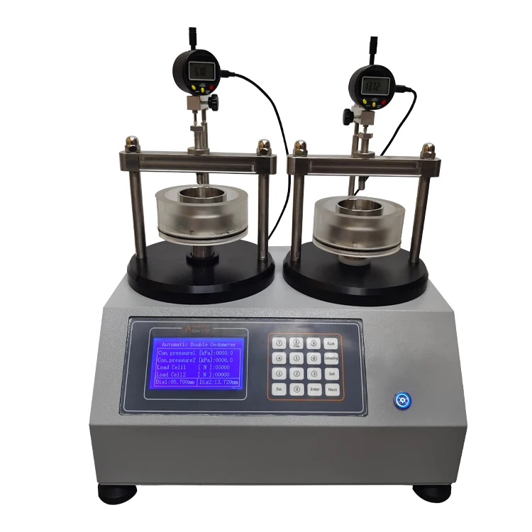 Fully Automatic Consolidation Machine of Soil Oedometer Apparatus