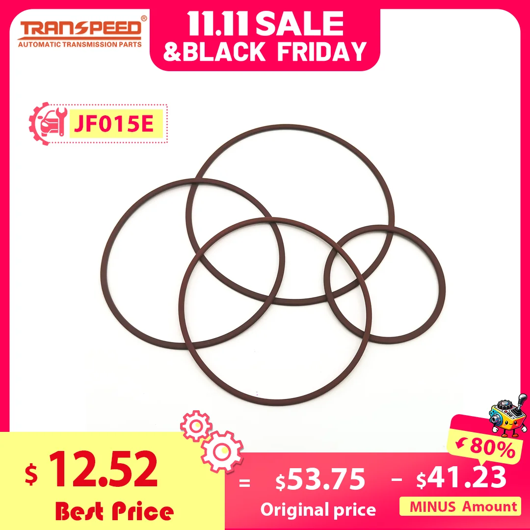 

TRANSPEED RE0F11A JF015E Комплект сальников трансмиссии CVT, 4 шт. для Nissan Sentra TIIDA SYLPHY VERSA SUNNY Mitsubishi SUZUKI