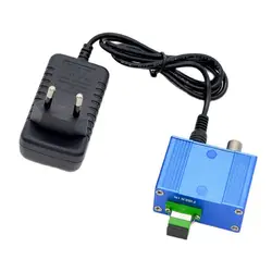 Mini receptor óptico GEPON FTTH CATV de 1550nm, receptor óptico interior de TV Digital, cabezal F de pulgadas con fuente de alimentación estándar de la UE, nuevo
