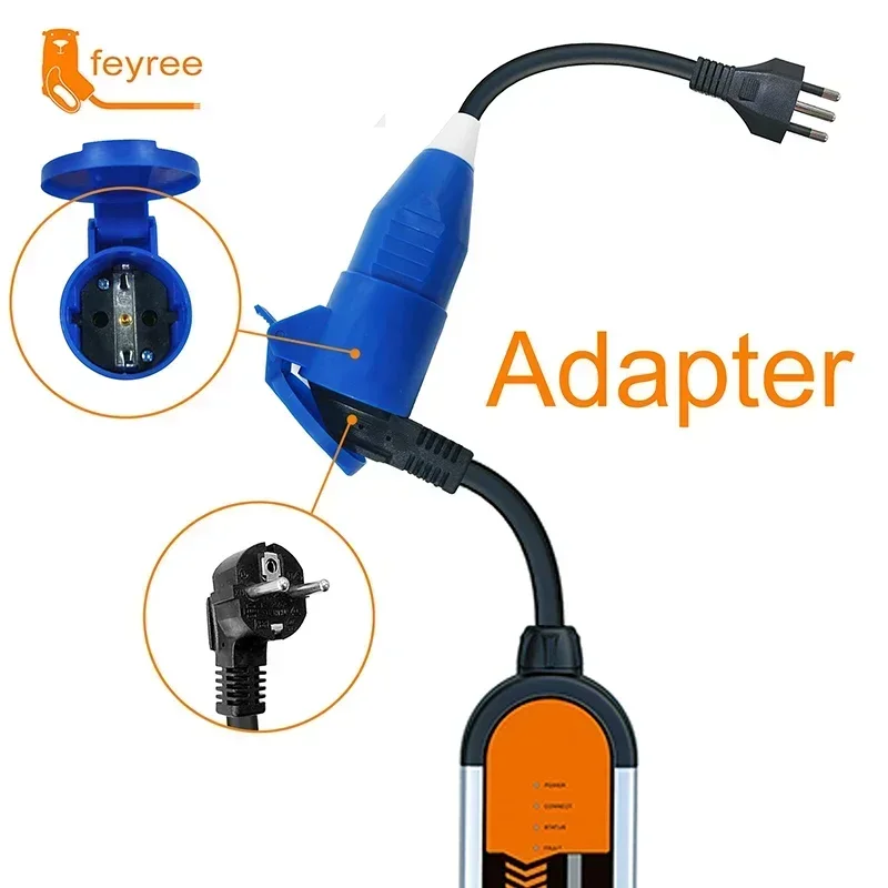 3.5kw EV Charger 1Phase Electric Car Charger Type2 16A IEC62196-2 Charging Cable 5M cable Electric Car Charging Station