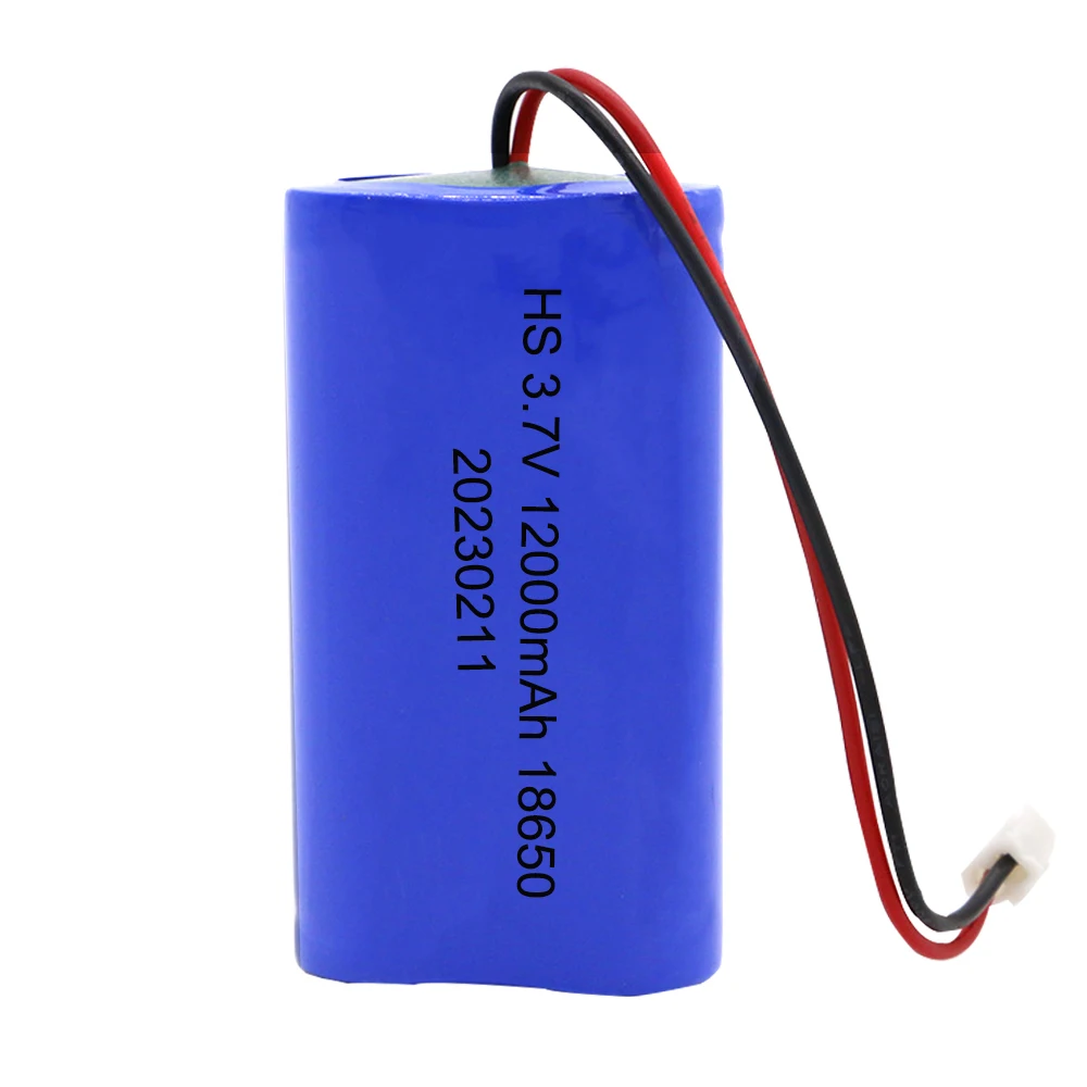 3.7V 18650 Li-ion Battery Pack 12000mAh Rechargeable battery for Fishing LED Light Bluetooth Speaker 18650 high capacity battery