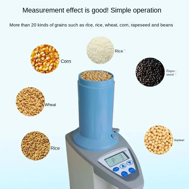 New LDS-1G Humidity Gauge Meter Tester Detector High Precision Automatic Digital Grain Corn Rice Wheat Moisture