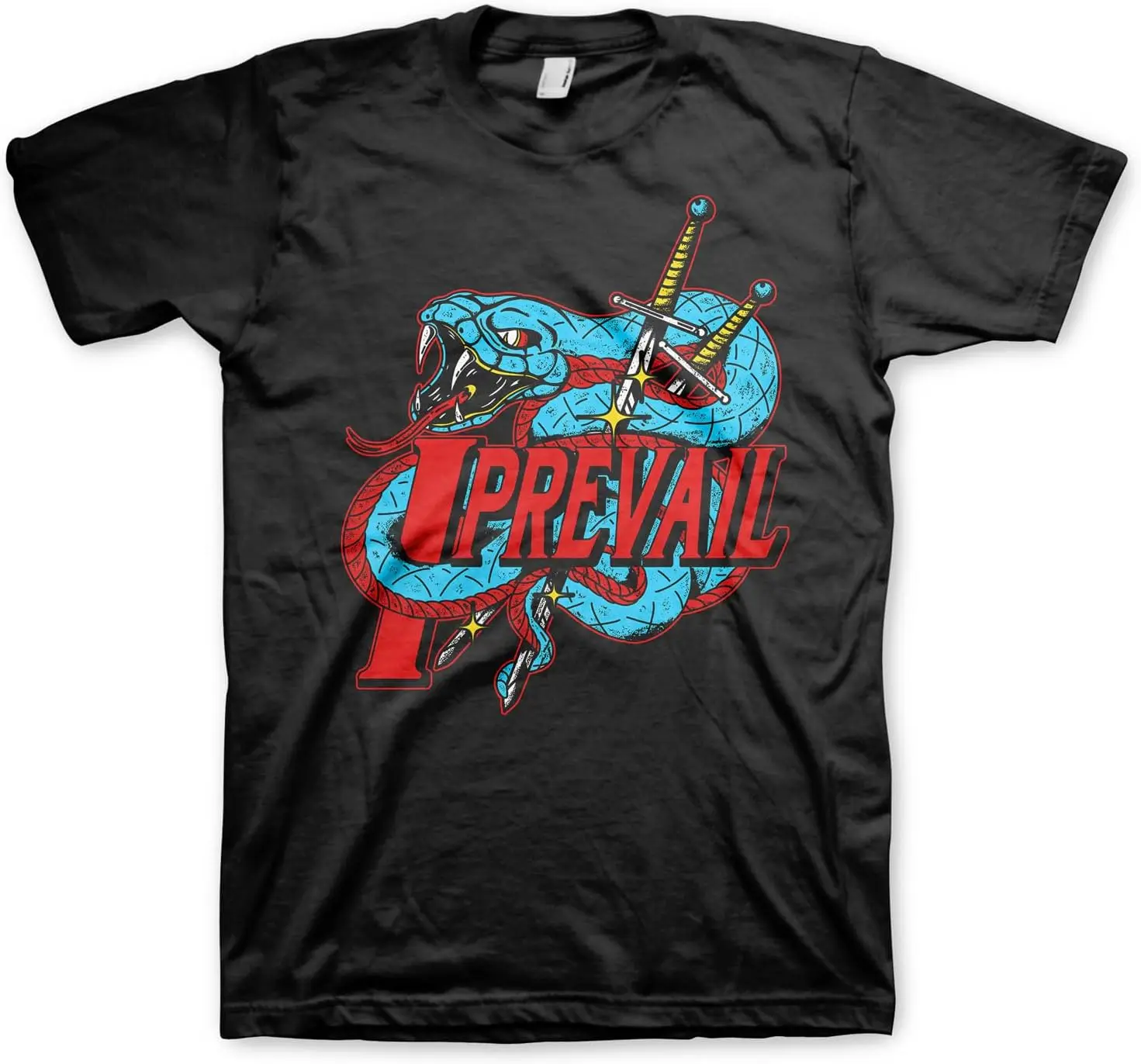 I Prevail Mens Snake Sword T-Shirt Tee