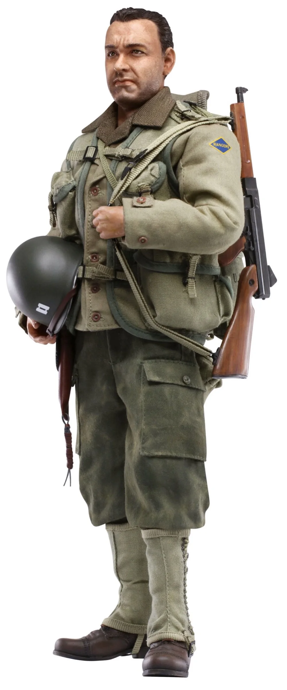 1/6 DML 73167 WWII US 2nd Captain Miller Battalion France 1944 Full Set Moveable Action Figure For Fans Collectable Gift