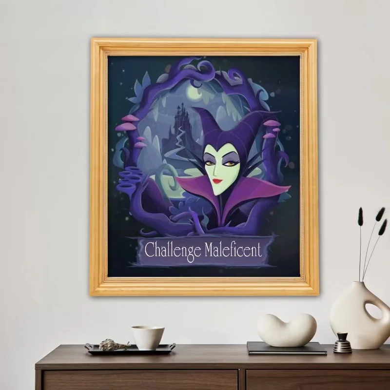 Disney Diamond Painting Villains Cartoon Dr. Facilier Hook Lady Tremaine Ursula Jafar Maleficent Embroidery Mosaic Cross Stitch