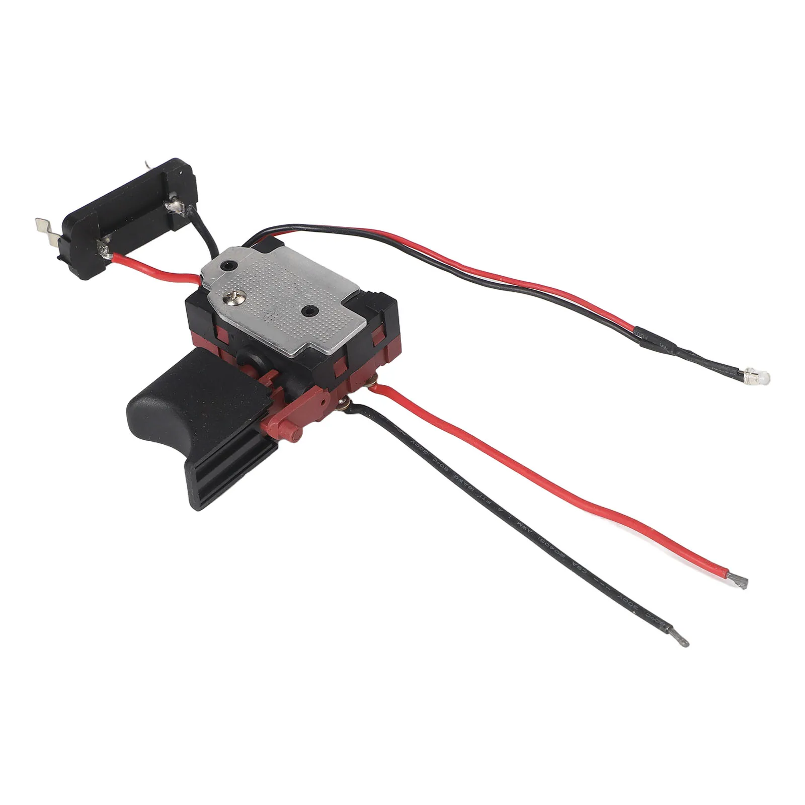 

Electric Drill Accessory Cordless Drill Replacement Switch Built-in Light Function Convenient Speed Adjustment