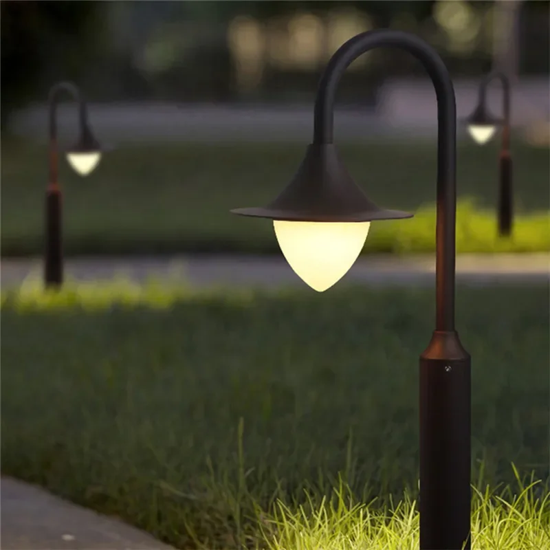 APRIL Contemporary Outdoor Lawn Lamp LED Electric Waterproof Villa Garden Courtyard District Residential Quarters Lawn Lamp ﻿