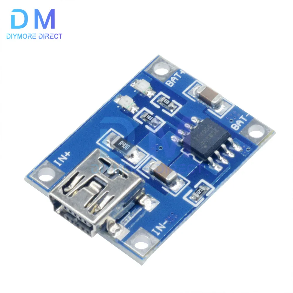 Type-C Micro Usb 5V 1A 18650 TP4056 Lithium Batterij Oplader Module Opladen Board Met Bescherming Dual Functies TP4056