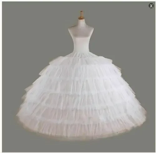 New Style Fresh Looking WEDDING BRIDAL PROM PETTICOAT UNDERSKIRT CRINOLINE