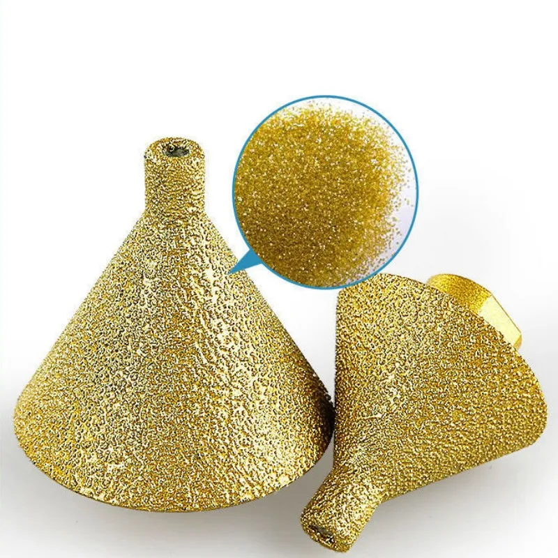 

M14 diamond chamfer corn drill bit Enlarged Hole Beveling Grinding tools 50mm for Granite Marble Tiles stone cutting Cone Carve