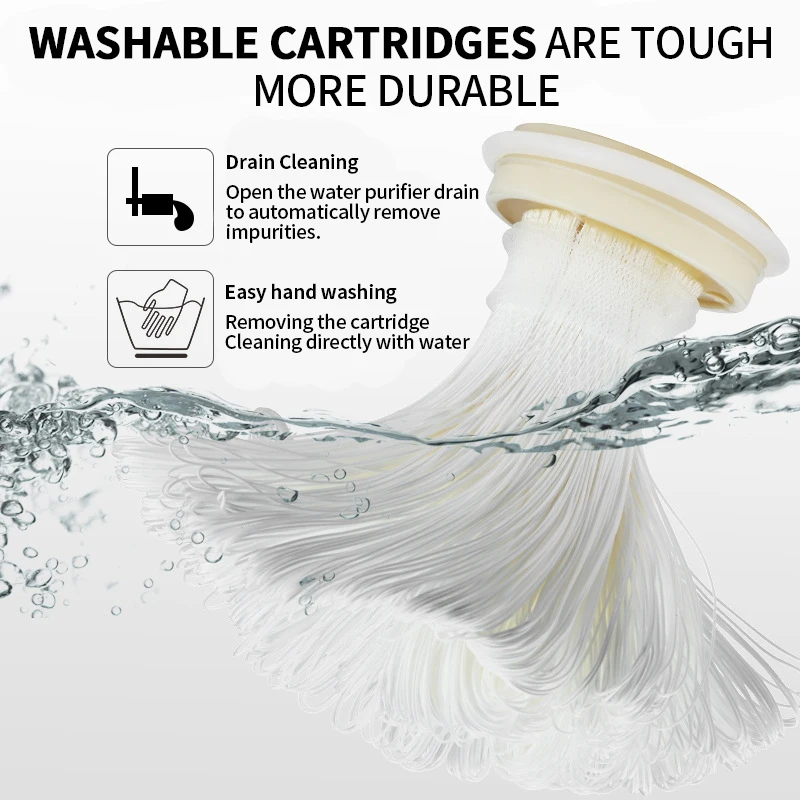 Commercial Ultrafiltration Water Purifier Stainless Steel 8000L Water Filters System 0.01μm Membrane Kitchen Water Purifiers image 6