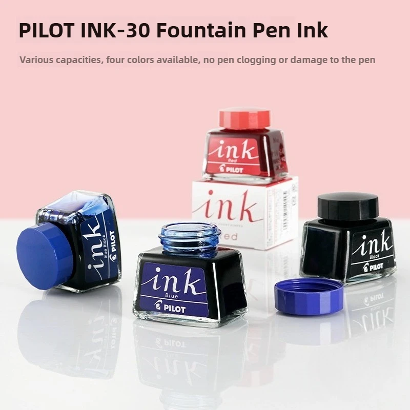 

Pilot 30 цветов 350/15 мл красочные перьевые ручки чернила различные цвета стеклянные чернила в бутылках сменный картридж для ручек школьные и офисные принадлежности