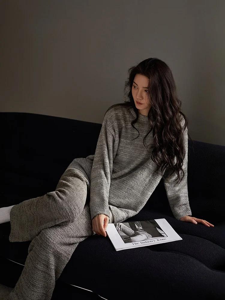 home-faion-pigiama-invernale-da-donna-foderato-in-fce-set-f-velluto-morbido-corallo-capispalla-adatto-per-scenari-casual