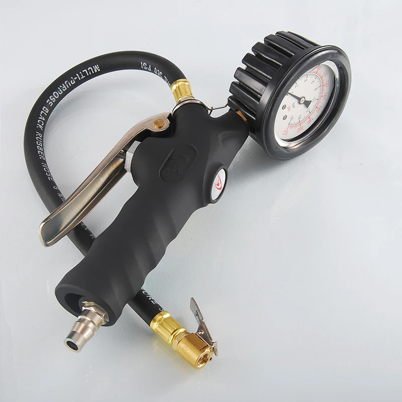 Professional Portable Oil Dial Tire Inflator with Pressure Gauge  Inflation Gun Inflating Tyre DP-702
