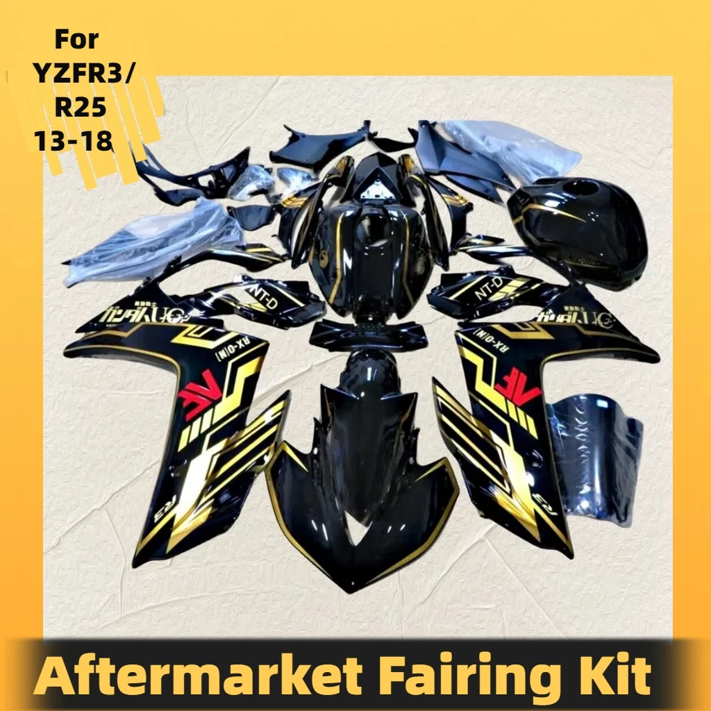 

Для YAMAHA R3 R25 13 14 15 16 17 18 Полный YZFR3 2013 2014 2015 2016 2017 2018 Мотоциклетный пластиковый чехол Обтекатель Комплект кузова