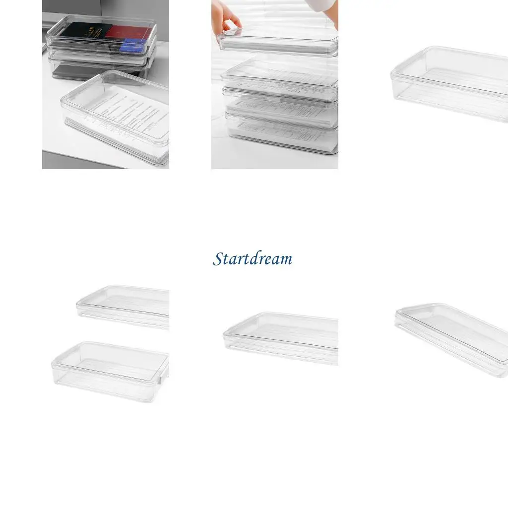 

Ящик для хранения бумаги Clear File Организаторы Секбелируемой подачи заявок для документов