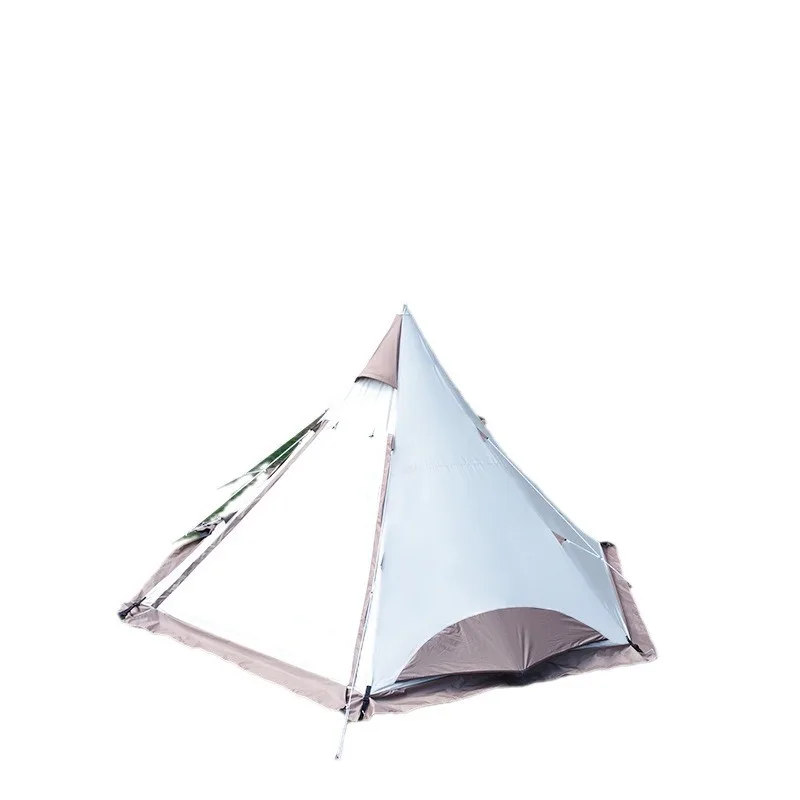 Manufacturer Direct Sales Tourism Tent Outdoor Triple-layer Four-season Windproof 3-4 Person Camping Tent