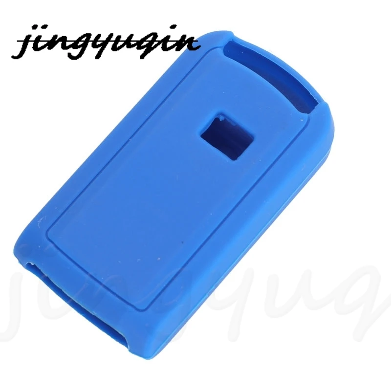 jingyuqin 2 Buttons Silicone Remote Car Key Case Cover Shell For Mitsubishi Mirage Outlander Grandis Pajero