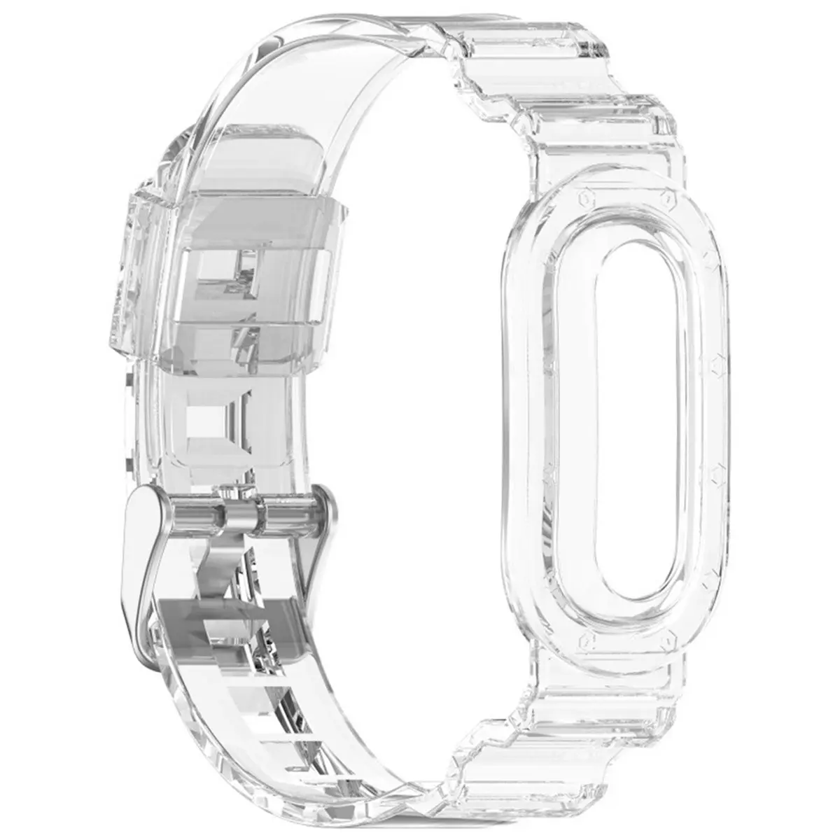 For Air Glacier TPU Wristband Watch Strap Transparent Protective Case Sports Wristband Transparent