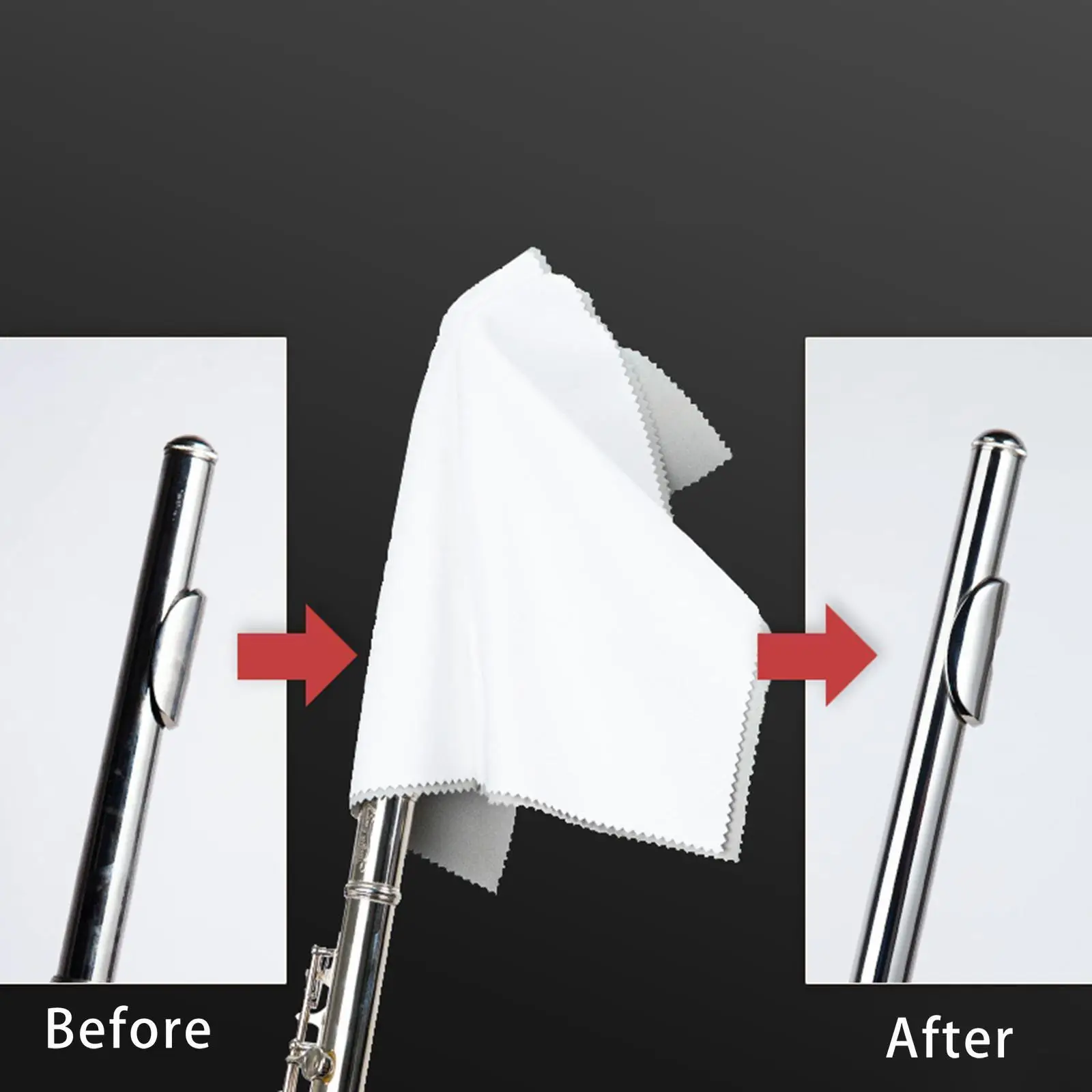 

Soft Cleaning Cloth Guitar Cloth for Cleaning Silver Gold Violin Necklace