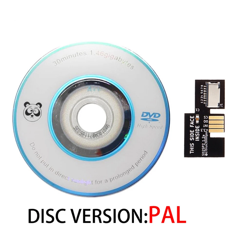 

Адаптер SD2SP2 для чтения карт TF + мини-DVD для загрузки (для PAL)