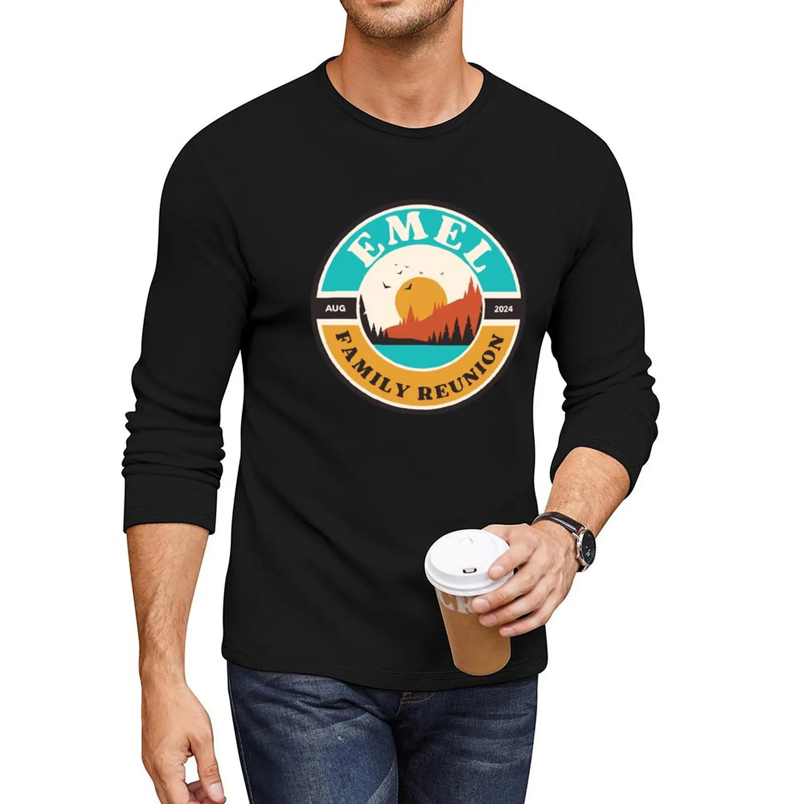 

Logo 2 Long T-Shirt black t shirts tees mens t shirt